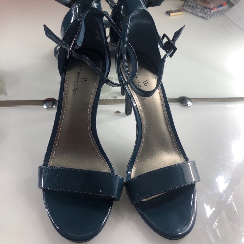 Worthington Womens Bristol Heeled Sandals